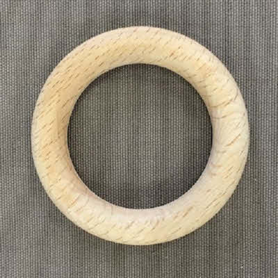 houten ring 56 x 9 mm blank.